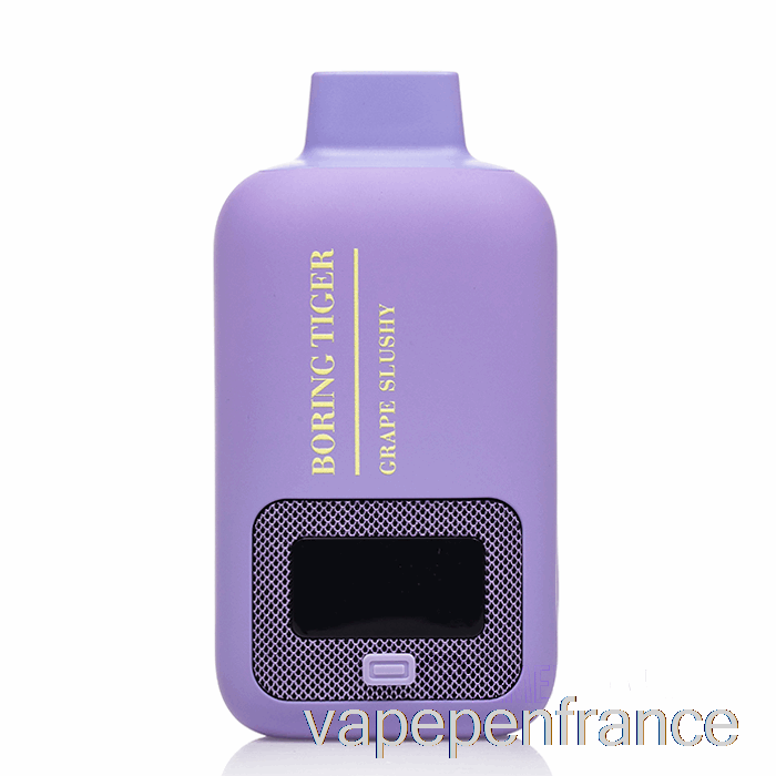 Luffbar Ennuyeux Tigre 25000 Stylo Jetable De Vape De Slushy De Raisin